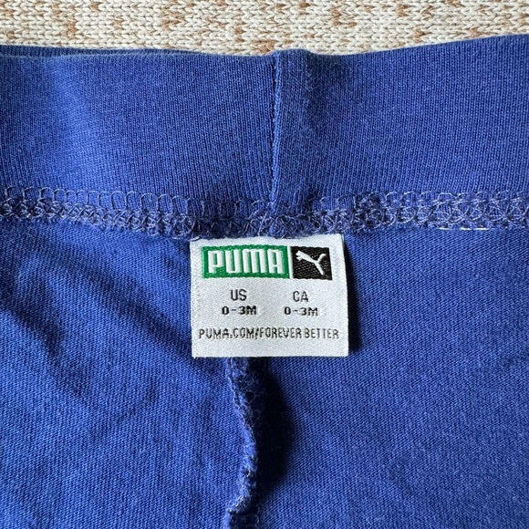 5/$25 Puma Baby Boy 3-Piece Blue Bodysuit and Pants Set - Picture 6 of 6